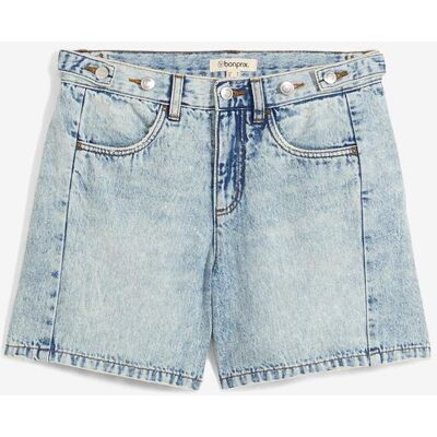 bonprix Jeans-Shorts Mid Waist, Low Stretch blau 36 bonprix Jeans-Shorts Mid Waist, Low Stretch blau 36