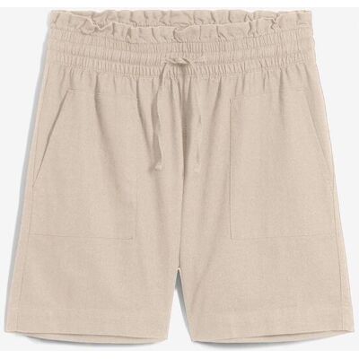 bonprix Shorts mit Leinen beige 54 bonprix Shorts mit Leinen beige 54