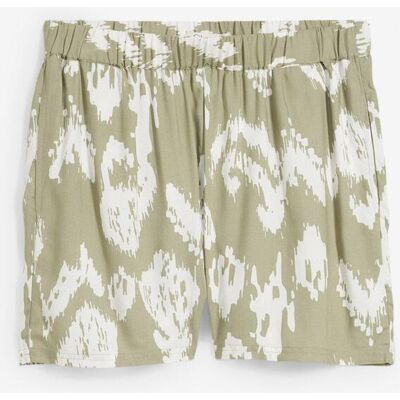 bonprix Schlupf-Shorts aus fließender Viskose grün 46 bonprix Schlupf-Shorts aus fließender Viskose grün 46