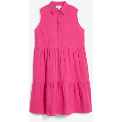 bonprix Tunika-Kleid aus luftigem Musselin pink 48 bonprix Tunika-Kleid aus luftigem Musselin pink 48