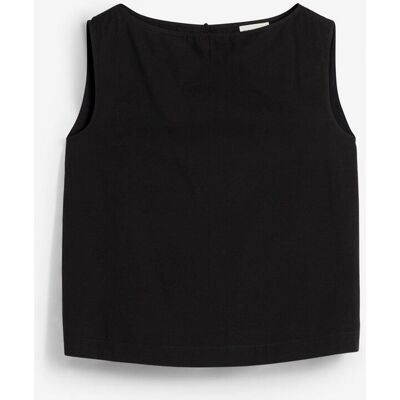 bonprix Blusentop aus reiner Baumwolle schwarz 34 bonprix Blusentop aus reiner Baumwolle schwarz 34