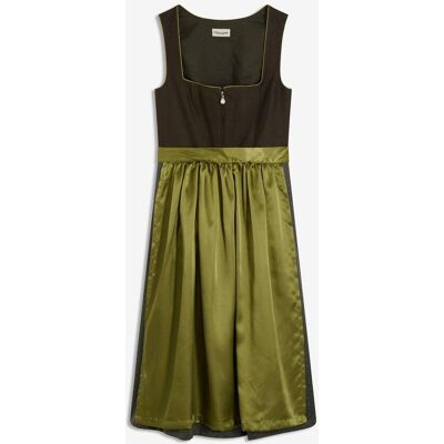 bonprix Dirndl und Schürze (2-tlg.Set) grün 54 bonprix Dirndl und Schürze (2-tlg.Set) grün 54