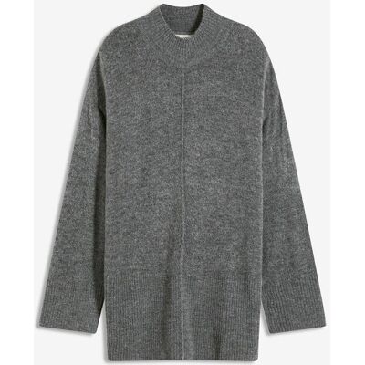 bonprix Oversize-Pullover grau 36 bonprix Oversize-Pullover grau 36