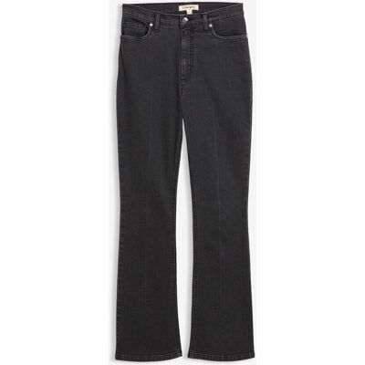 bonprix Bootcut-Jeans High Waist grau 46 bonprix Bootcut-Jeans High Waist grau 46