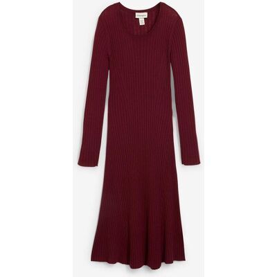bonprix Strickkleid aus Merinowolle rot 36 bonprix Strickkleid aus Merinowolle rot 36