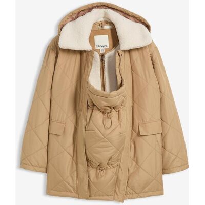 bonprix 6-in-1 Umstands-und Tragejacke mit herausnehmbarer Weste beige 48 bonprix 6-in-1 Umstands-und Tragejacke mit herausnehmbarer Weste beige 48