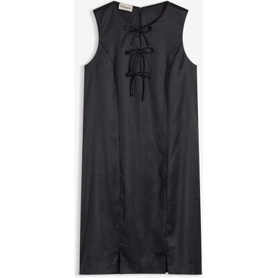 bonprix Minikleid aus glänzendem Satin schwarz 40 bonprix Minikleid aus glänzendem Satin schwarz 40