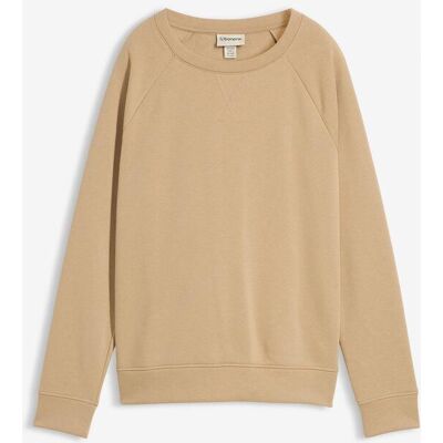 bonprix Basic Sweatshirt beige 44 bonprix Basic Sweatshirt beige 44