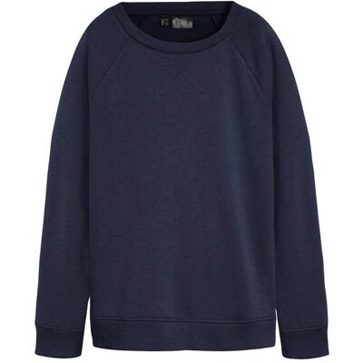 bonprix Basic Sweatshirt blau 44 bonprix Basic Sweatshirt blau 44