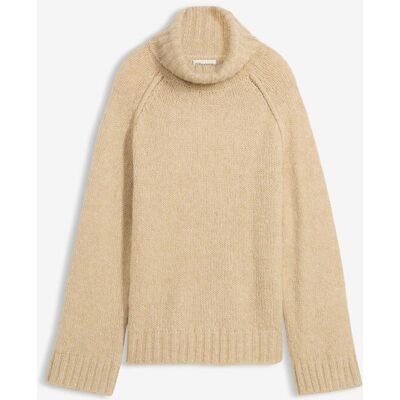 bonprix Oversize Grobstrickpullover beige 40 bonprix Oversize Grobstrickpullover beige 40
