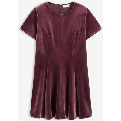 bonprix Minikleid aus softem Samt rot 34 bonprix Minikleid aus softem Samt rot 34