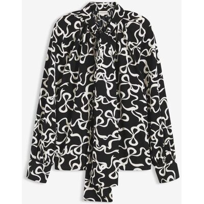 bonprix Schluppenbluse schwarz 34 bonprix Schluppenbluse schwarz 34