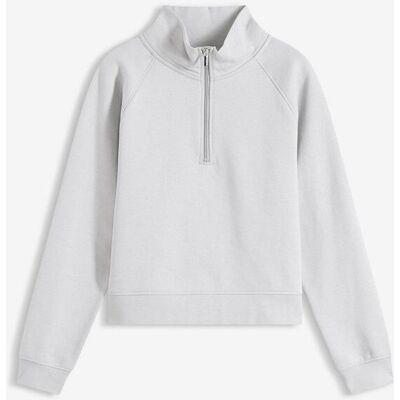 bonprix Sweatshirt aus reiner Bio-Baumwolle grau 52 bonprix Sweatshirt aus reiner Bio-Baumwolle grau 52