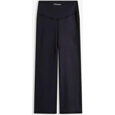bonprix Sport-Leggings aus stabilem Baumwollgriff und geradem Bein schwarz 36 bonprix Sport-Leggings aus stabilem Baumwollgriff und geradem Bein schwarz 36