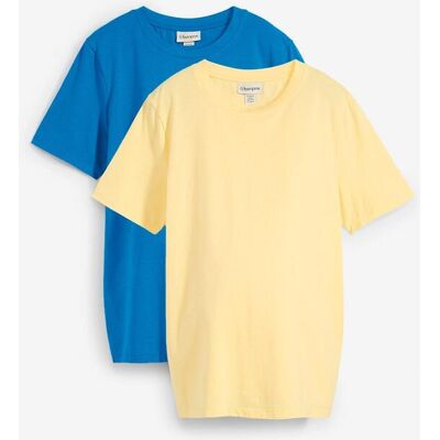 bonprix Umstandsshirts aus Bio-Baumwolle (2er Pack) gelb 44 bonprix Umstandsshirts aus Bio-Baumwolle (2er Pack) gelb 44