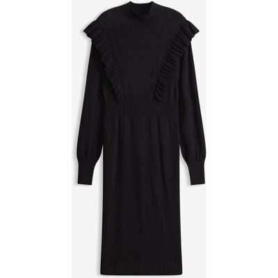 bonprix Strickkleid aus Viskose-Mix schwarz 48 bonprix Strickkleid aus Viskose-Mix schwarz 48