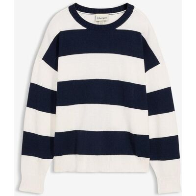 bonprix Oversize-Pullover aus softem Viskose-Mix weiß 52 bonprix Oversize-Pullover aus softem Viskose-Mix weiß 52