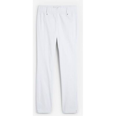 bonprix Stretch-Hose in Schlupfform weiß 42 bonprix Stretch-Hose in Schlupfform weiß 42