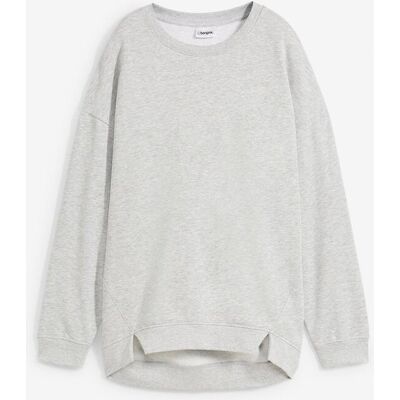 bonprix Oversize-Sweatshirt grau 44 bonprix Oversize-Sweatshirt grau 44