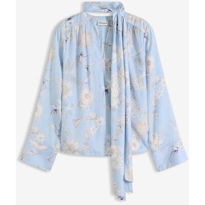 bonprix Tunika aus feinem Satin blau 54 bonprix Tunika aus feinem Satin blau 54