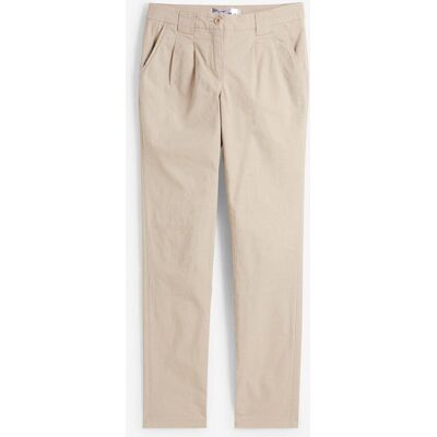 bonprix Stretch-Chinohose aus Baumwoll-Mix beige 40 bonprix Stretch-Chinohose aus Baumwoll-Mix beige 40