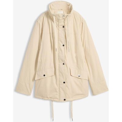 bonprix Leicht wattierter Parka beige 36 bonprix Leicht wattierter Parka beige 36