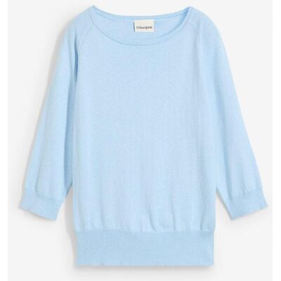 bonprix Pullover mit Seidenanteil blau 40 bonprix Pullover mit Seidenanteil blau 40
