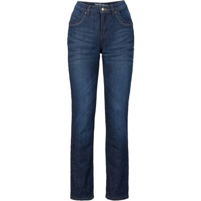 bonprix Straight-Jeans High Waist, Thermo blau 42 bonprix Straight-Jeans High Waist, Thermo blau 42