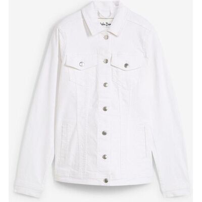 bonprix Jeansjacke weiß 34 bonprix Jeansjacke weiß 34