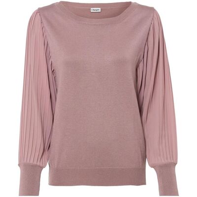 bonprix Feinstrickpullover aus softem Viskose-Mix rosa 32 bonprix Feinstrickpullover aus softem Viskose-Mix rosa 32