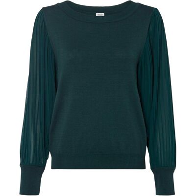 bonprix Feinstrickpullover aus softem Viskose-Mix grün 44 bonprix Feinstrickpullover aus softem Viskose-Mix grün 44