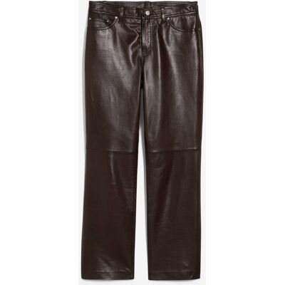 bonprix Lammnappa-Lederhose braun 52 bonprix Lammnappa-Lederhose braun 52