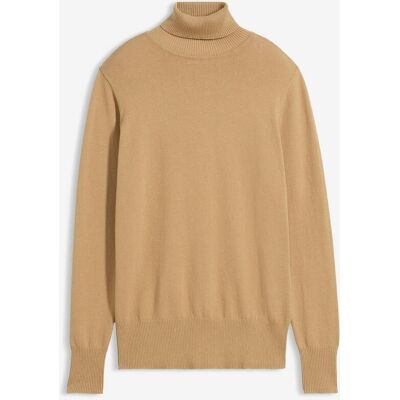 bonprix Basic Rollkragenpullover beige 36 bonprix Basic Rollkragenpullover beige 36
