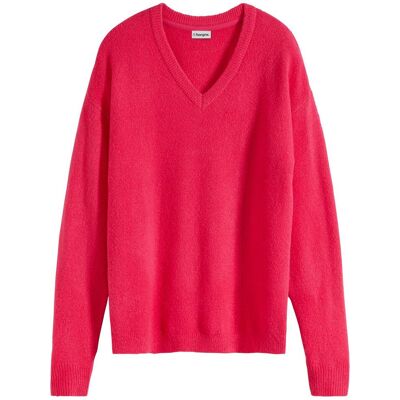 bonprix Oversize-Strick-Pullover pink 44 bonprix Oversize-Strick-Pullover pink 44