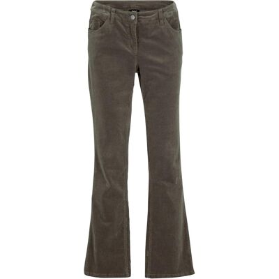 bonprix Stretch-Cordhose, Bootcut grün 50 bonprix Stretch-Cordhose, Bootcut grün 50