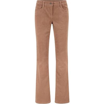 bonprix Stretch-Cordhose, Bootcut braun 34 bonprix Stretch-Cordhose, Bootcut braun 34