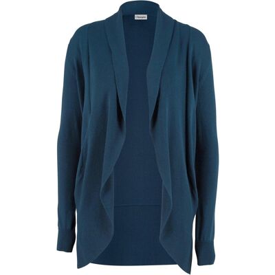 bonprix Feinstrickjacke blau 48 bonprix Feinstrickjacke blau 48