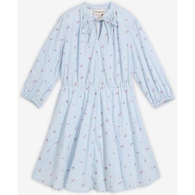 bonprix Minikleid aus reiner Baumwolle blau 36 bonprix Minikleid aus reiner Baumwolle blau 36