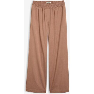 bonprix Palazzo-Hose mit Bequembund braun 36 bonprix Palazzo-Hose mit Bequembund braun 36