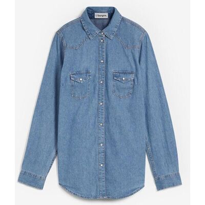 bonprix Jeanshemd blau 40 bonprix Jeanshemd blau 40