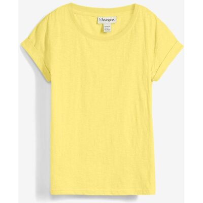 bonprix Boxy-Shirt gelb 56 bonprix Boxy-Shirt gelb 56