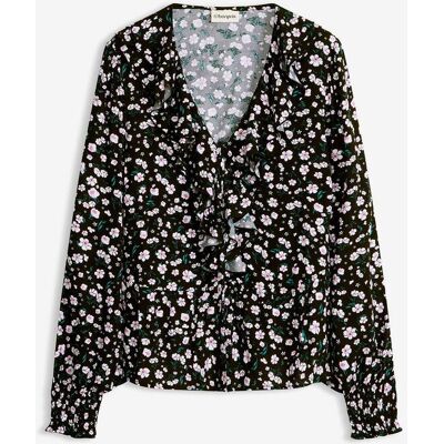 bonprix Tunika aus feinem Viskose-Mix schwarz 42 bonprix Tunika aus feinem Viskose-Mix schwarz 42