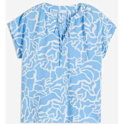 bonprix bedruckte Tunikabluse blau 54 bonprix bedruckte Tunikabluse blau 54