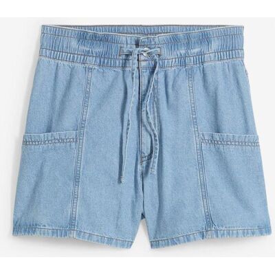 bonprix Jeans-Shorts High Waist, Bequembund blau 50 bonprix Jeans-Shorts High Waist, Bequembund blau 50