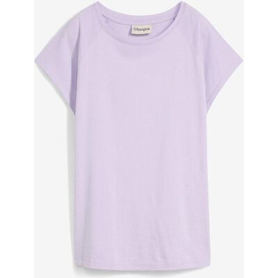 bonprix T-Shirt aus reiner Bio-Baumwolle lila 52 bonprix T-Shirt aus reiner Bio-Baumwolle lila 52