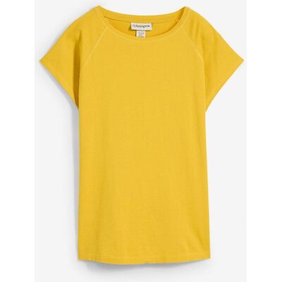 bonprix T-Shirt aus reiner Bio-Baumwolle gelb 52 bonprix T-Shirt aus reiner Bio-Baumwolle gelb 52