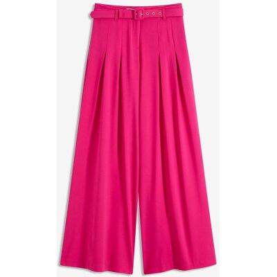 bonprix Bundfaltenhose mit Gürtel (2-tlg. Set) pink 36 bonprix Bundfaltenhose mit Gürtel (2-tlg. Set) pink 36