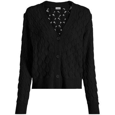 bonprix Ajour-Strickjacke schwarz 32 bonprix Ajour-Strickjacke schwarz 32