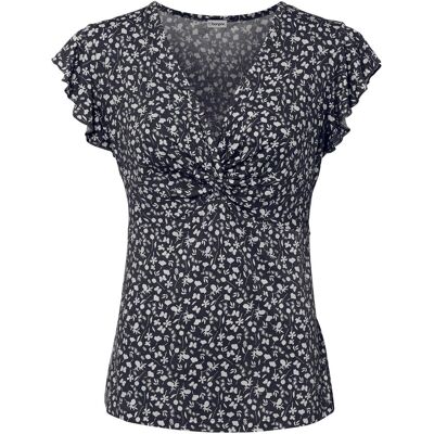 bonprix Shirt aus Viskose-Mix schwarz 56 bonprix Shirt aus Viskose-Mix schwarz 56