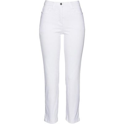 bonprix 7/8-Stretchhose weiß 48 bonprix 7/8-Stretchhose weiß 48